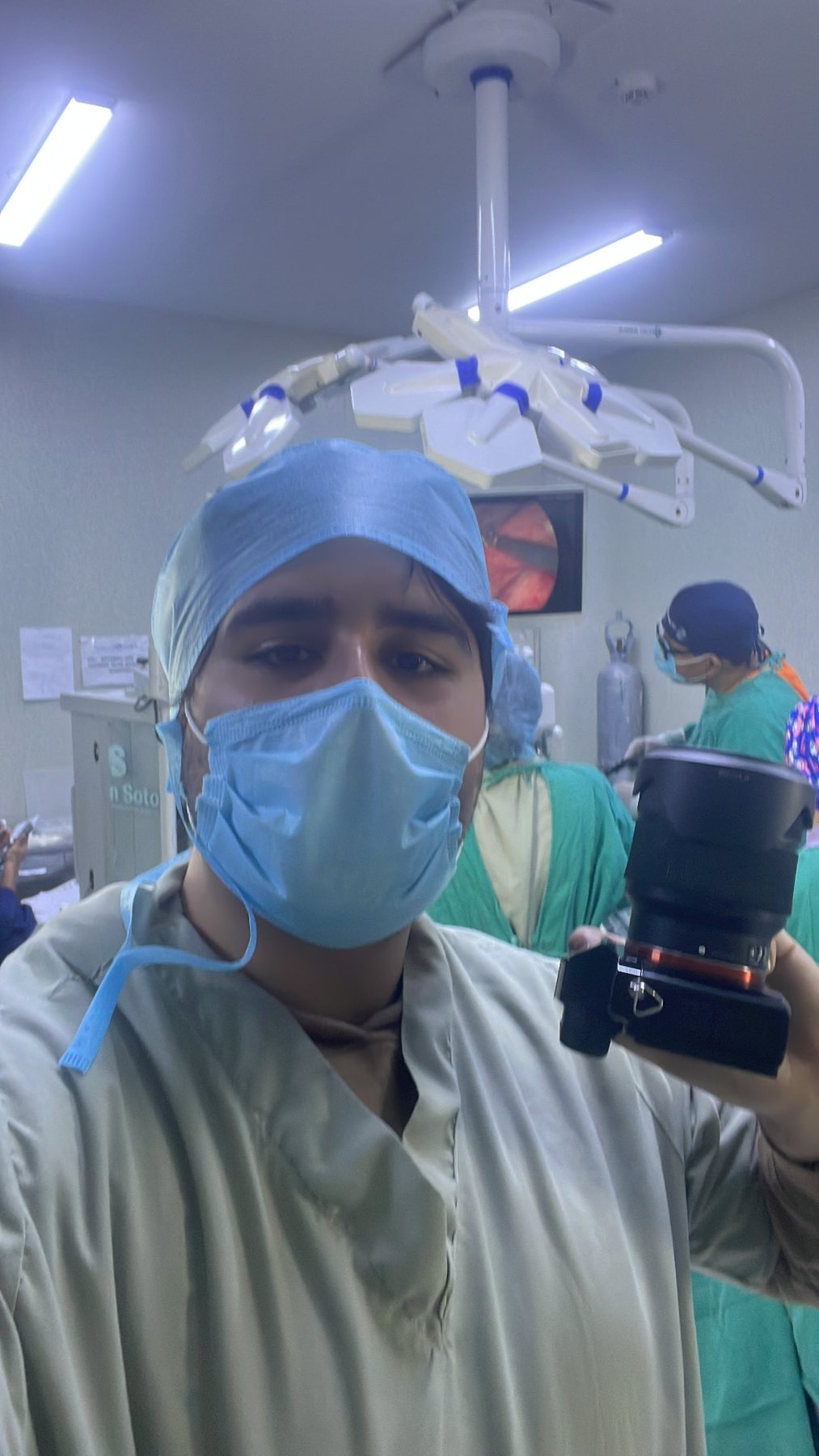 Grabación en quirófano